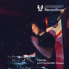 MNMT Recordings : Fernie @ S.U.N Festival 2025 - Hungary