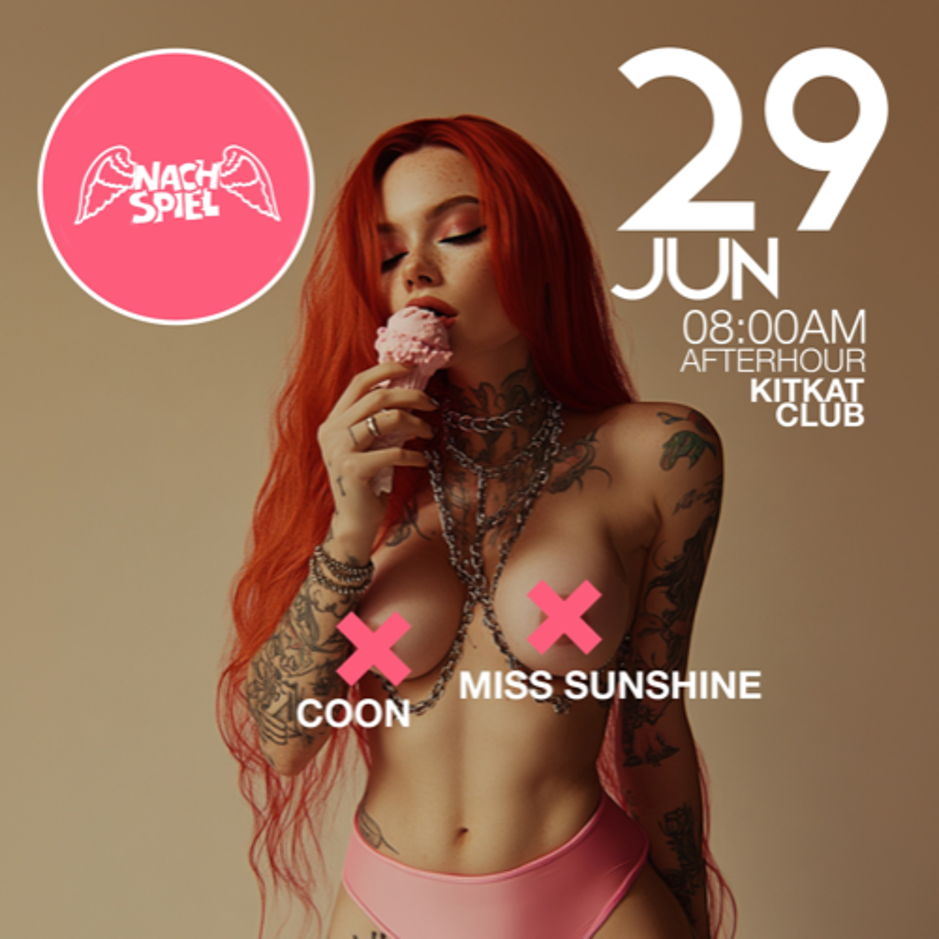 2025-06-29 NACHSPIEL (Kitkat Club) Coon , Miss Sunshine episode artwork