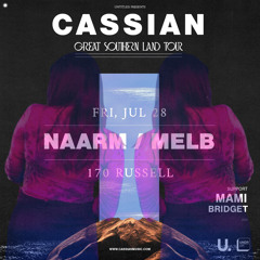 BRIDGET Supporting Cassian @ 170 Russell in Melbourne / Naarm