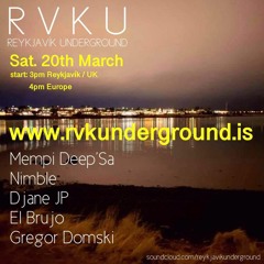 Gregor Domski Rvkunderground Mar 2021
