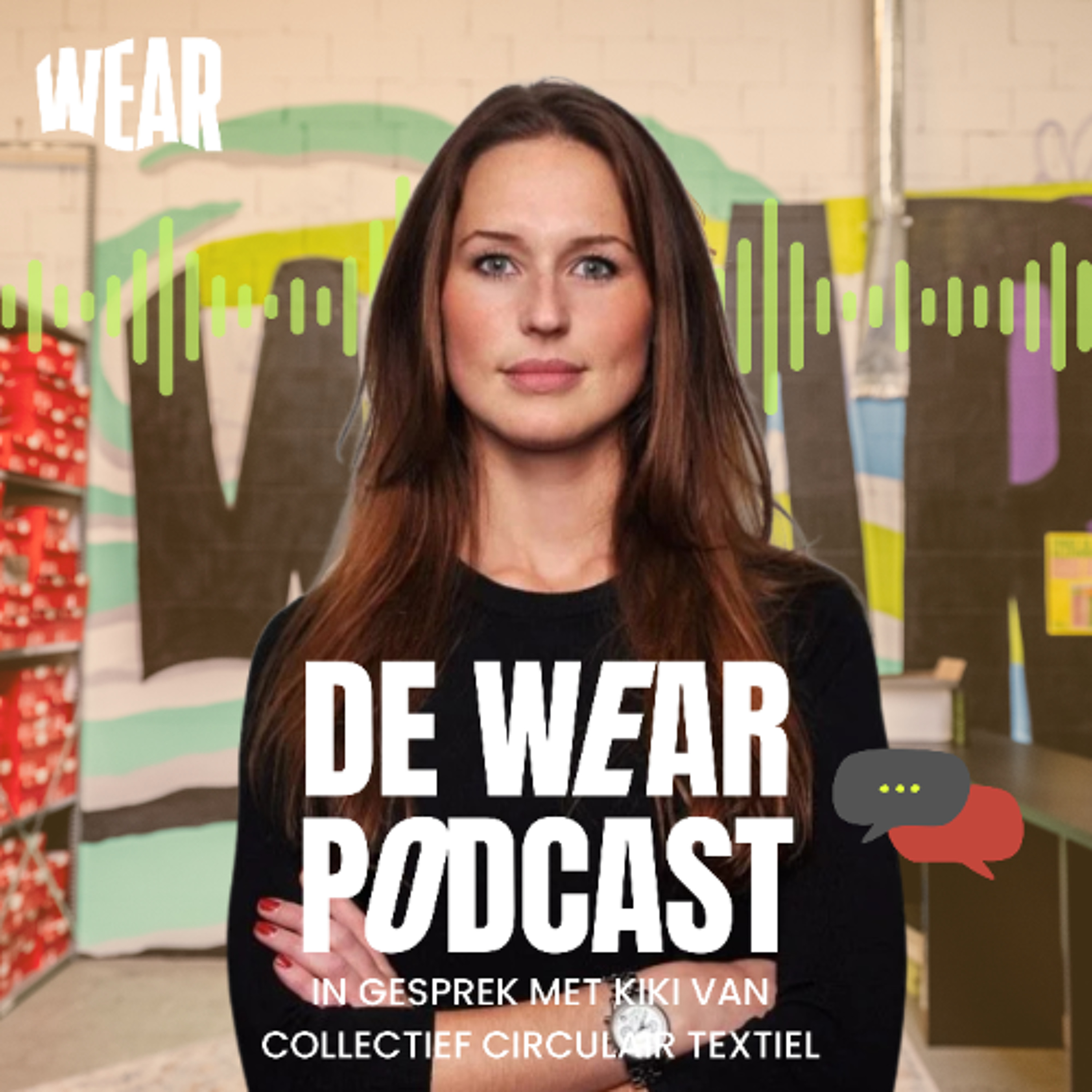 WEAR Podcast #64 - Wetgeving & Miljoenen Kilo's Textiel met Kiki Hagen episode artwork