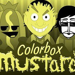 A MUSTARD COLORBOX MEGALO