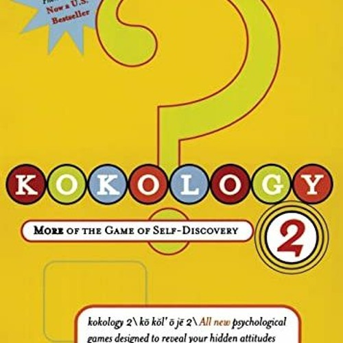 ( pU2Q ) Kokology 2: More of the Game of Self-Discovery by  Tadahiko Nagao ( zHq )