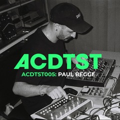 ACDTST008: Paul Begge