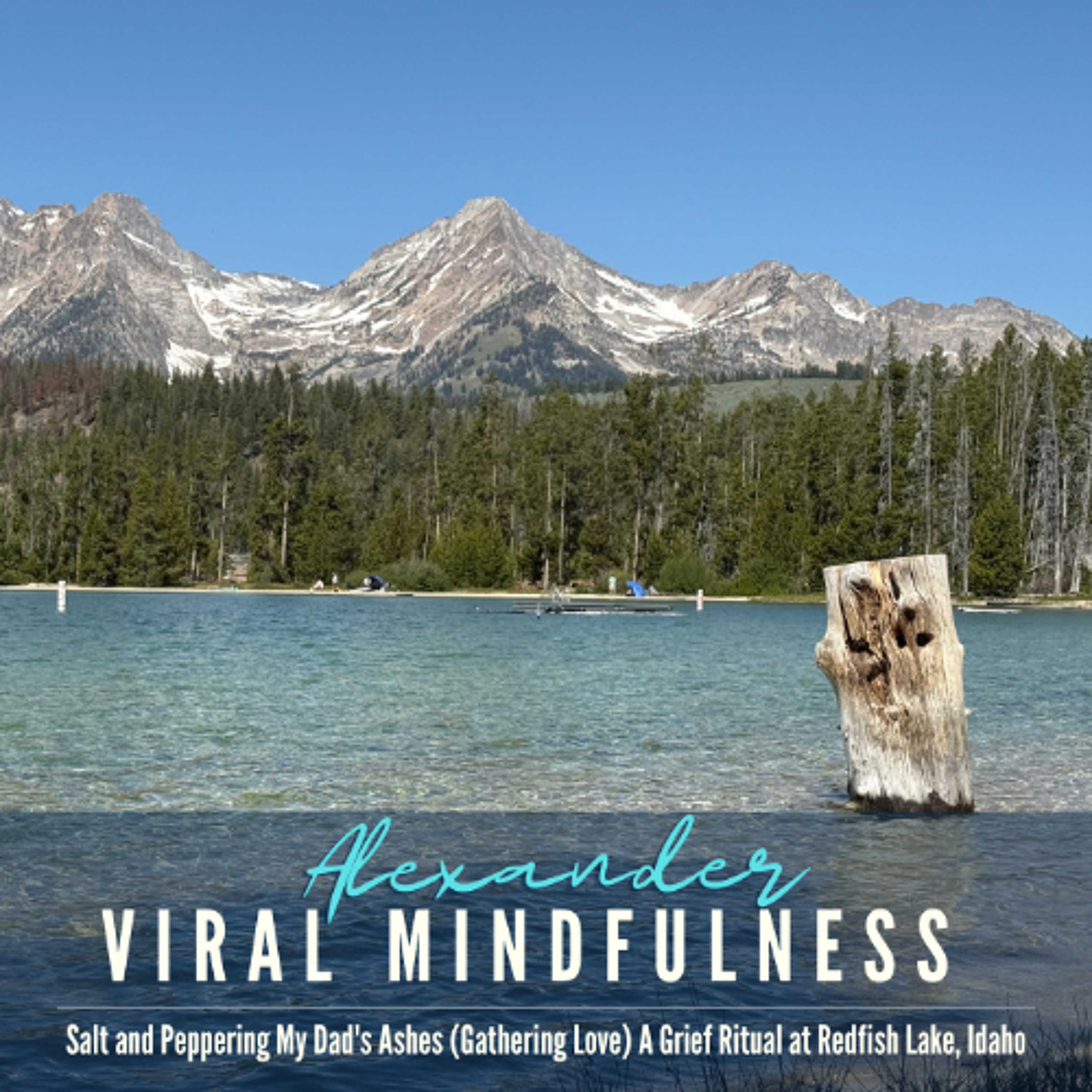 Salt and Peppering My Dad's Ashes: My Grief Ritual at Redfish Lake, Idaho