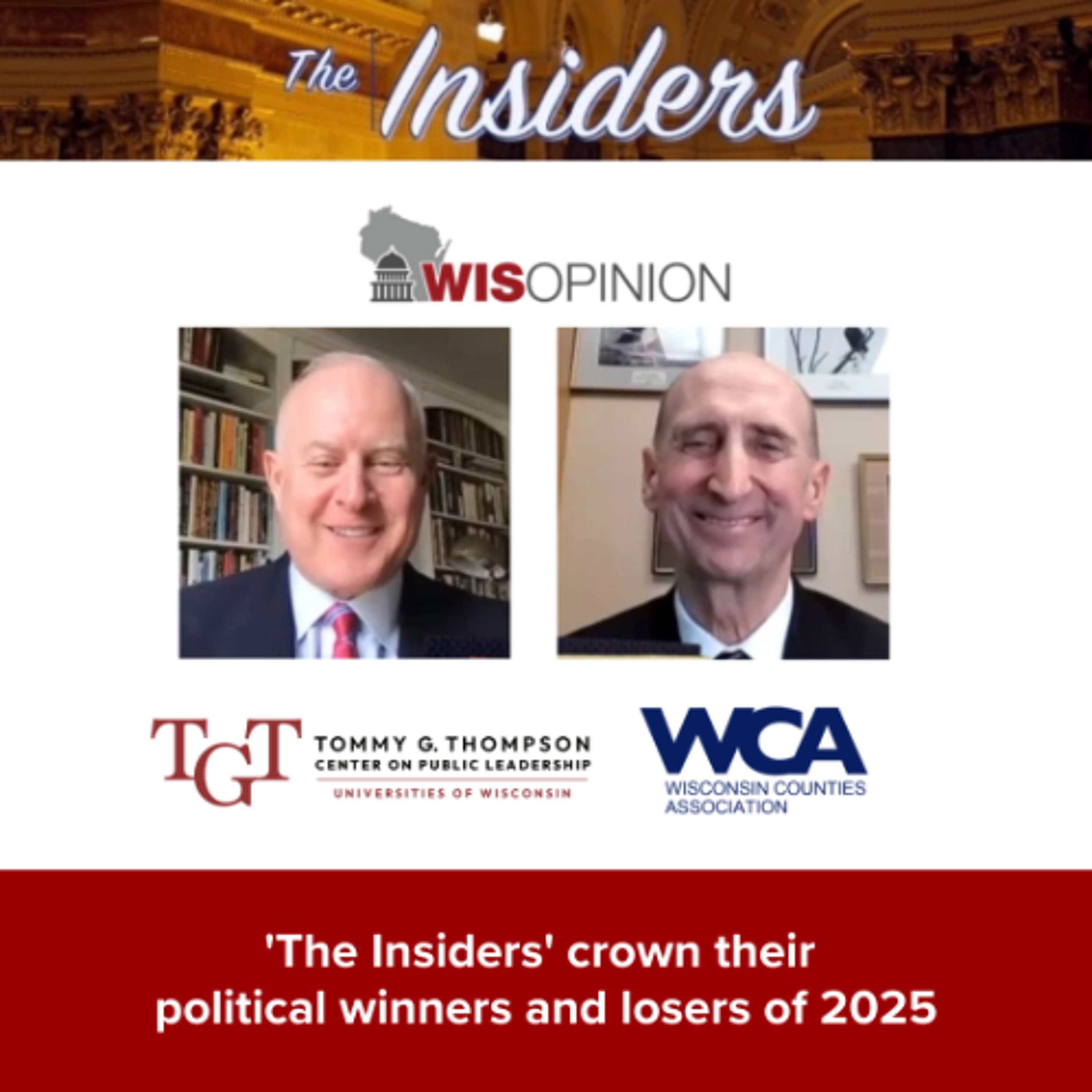 WisOpinion: 'The Insiders' crown their political winners and losers of 2025 episode artwork