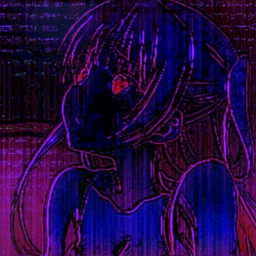 purple skies but it's breakcore
