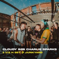 Cloudy B2B Charlie Sparks | Hasardeur - Junkyard Karlsruhe | 1 1/2 h Techno-Set artwork