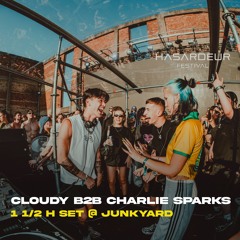 Cloudy B2B Charlie Sparks | Hasardeur - Junkyard Karlsruhe | 1 1/2 h Techno-Set