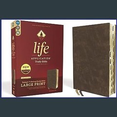 {PDF} 📖 NIV, Life Application Study Bible, Third Edition, Large Print, Bonded Leather, Brown, Red