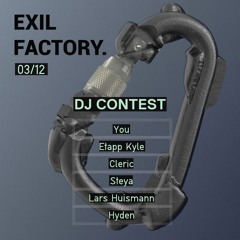 DJ CONTEST EXIL FACTORY 3/12 "Max Piras"