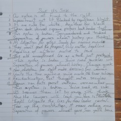 Sue us Sick (Poem and Notes)