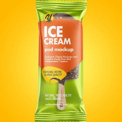 Ice Cream Bar Mockup Free Kostenlos Downloaden