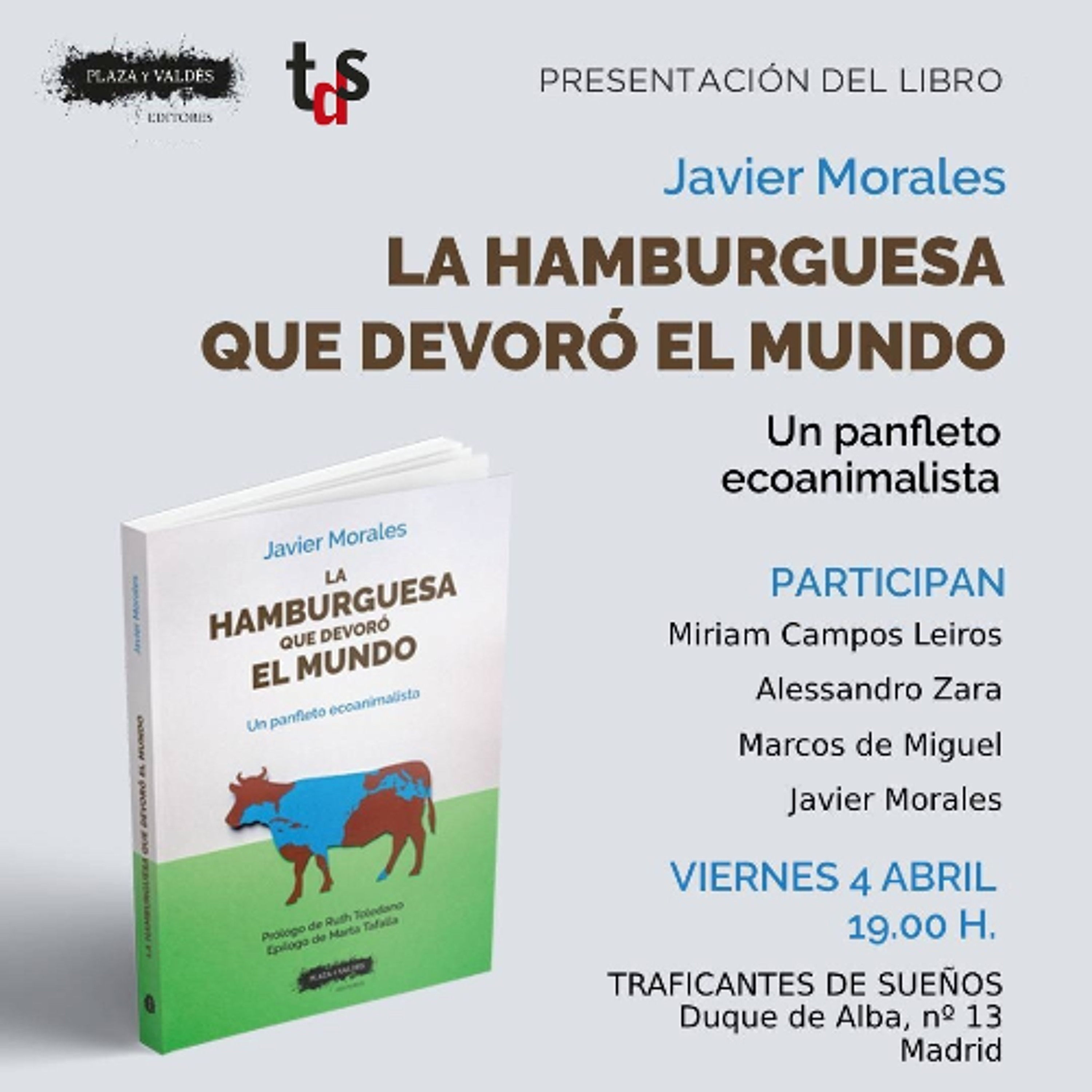 Presentación del libro La hamburguesa que devoró el mundo episode artwork