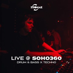 JJONAZ LIVE @ SOHO360 Augsburg | Drum & Bass x Techno