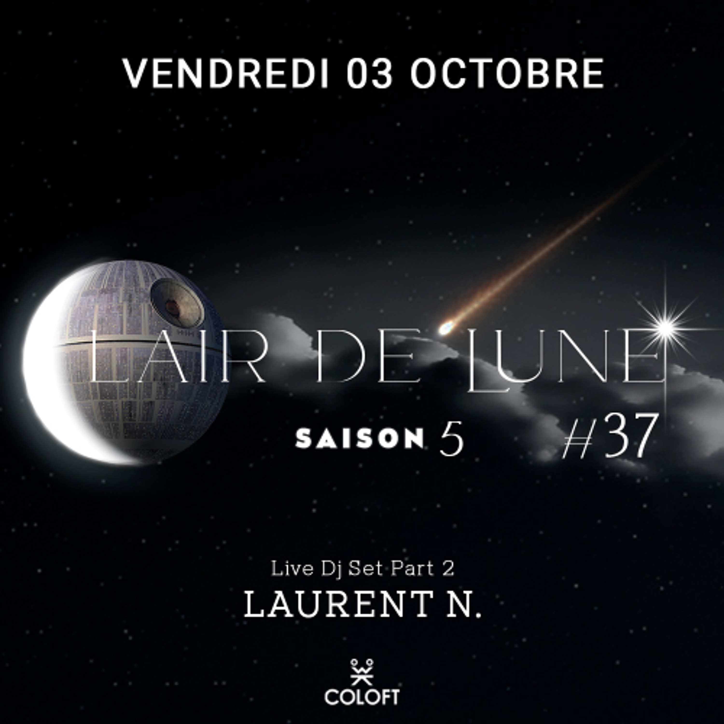 Laurent N. Live Dj Set Part 2 @ Clair de Lune #37 episode artwork