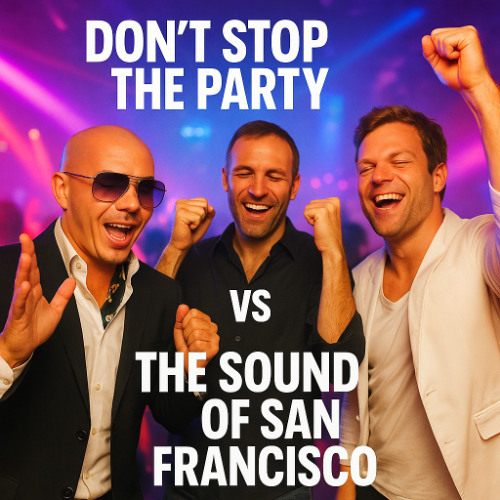 ***copyright filter and tint change***  132 Pitbul Vs Global Deejays - Dont Stop The Party Vs The Sound Of San Francisco ( Lara Mashup 2025)