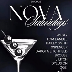 DYLUSION @ Nova Saturdays 20/09/25