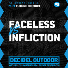 Faceless vs Infliction | Decibel outdoor 2024 | Future District | Saturday