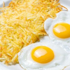 eggs and hashies (to the face)