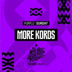 More Kords pres. Zaagphoric | PURPLE | Sunday | Defqon.1 2025
