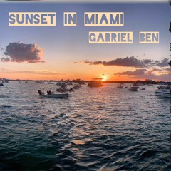 Sunset in Miami