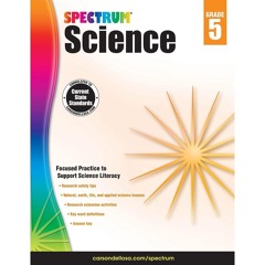 [❤ PDF ⚡] Spectrum 5th Grade Science Workbooks, Ages 10 to 11, 5th Gra