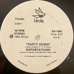 A1 - Exportations - Party Down (Vocal)
