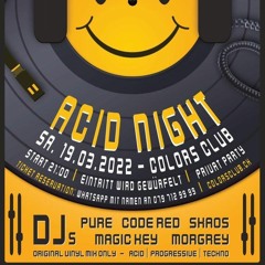 Acid Night At Colorsclub:  Magic Key Live In The Mix (100% Vinyl is better)