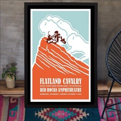 Flatland Cavalry October 7 2024 Morrison CO Poster