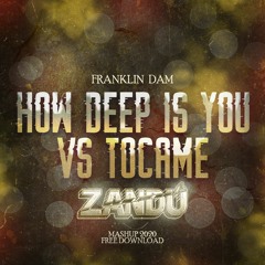 Franklin Dam - How Deep Is You Vs Tocame (ZANDÚ MASHUP 2020) FREE
