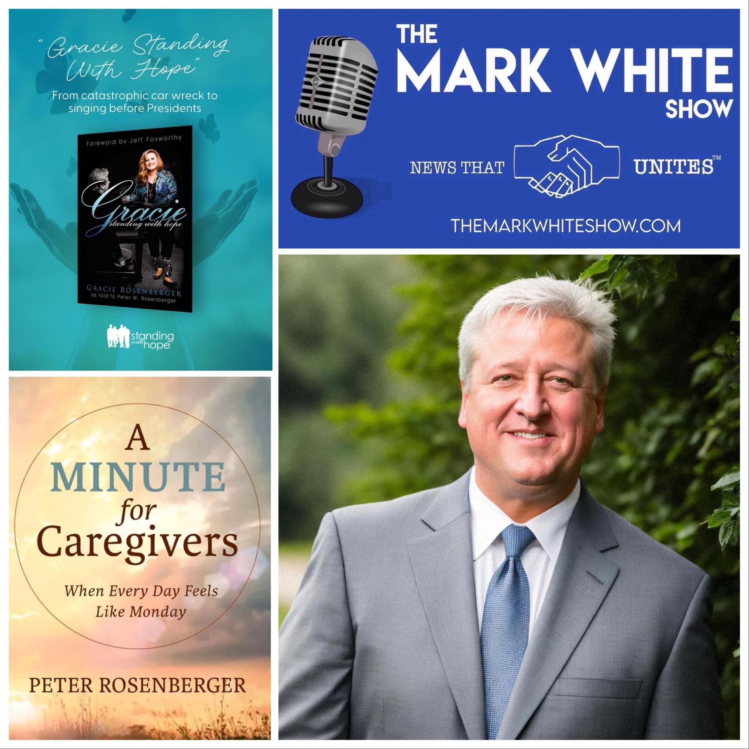 Peter Rosenberger with Hope for the Caregiver