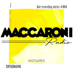 Live Recording Series #004 Entrenador