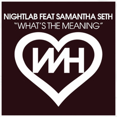 NIGHTLAB feat Samantha Seth - What’s The Meaning (Tyco's Guitar Mix) PROMO EDIT