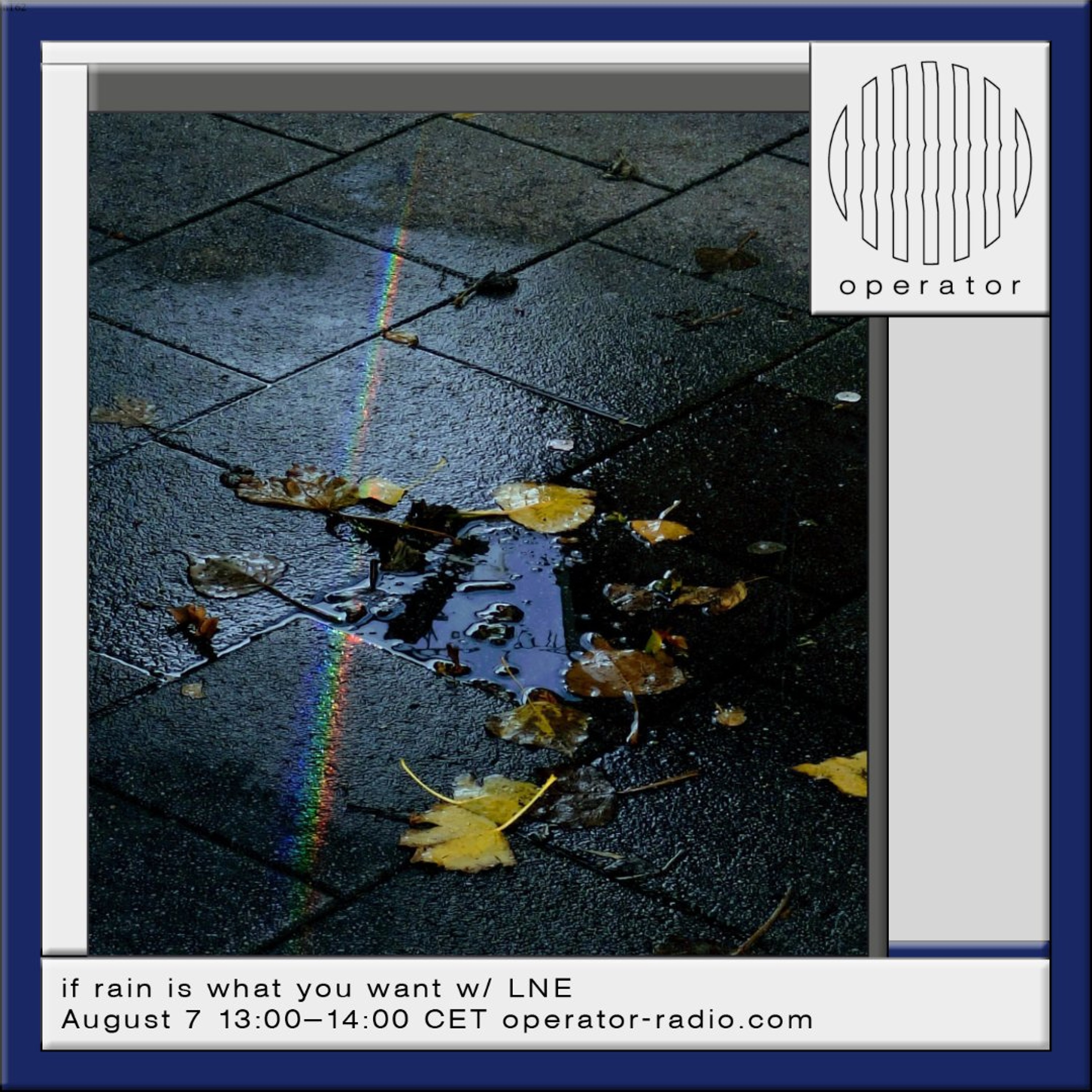 if rain is what you want w/ LNE - 7th August 2026 episode artwork