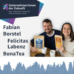 Das Gründerpaar Feli und Fabian bietet mit BonaTea individuelle Teeprodukte