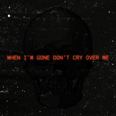 WHEN I'M GONE DON'T CRY OVER ME