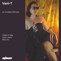 Vani-T at Cocktail d'Amore - 07 May 2021