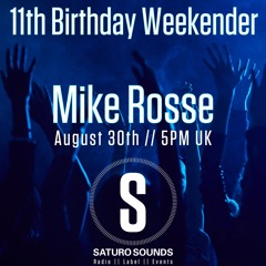 Saturo Sounds and Music Therapy by Mike Rosse 11th Birthday Weekender