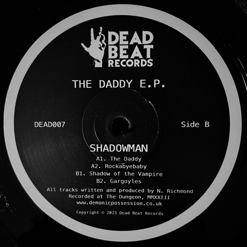 SHADOWMAN - SHADOW OF THE VAMPIRE - OUT NOW ON DEADBEAT RECORDS!