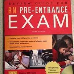 READ [PDF] Review Guide for RN Pre-Entrance Exam (National League for Nursing Se