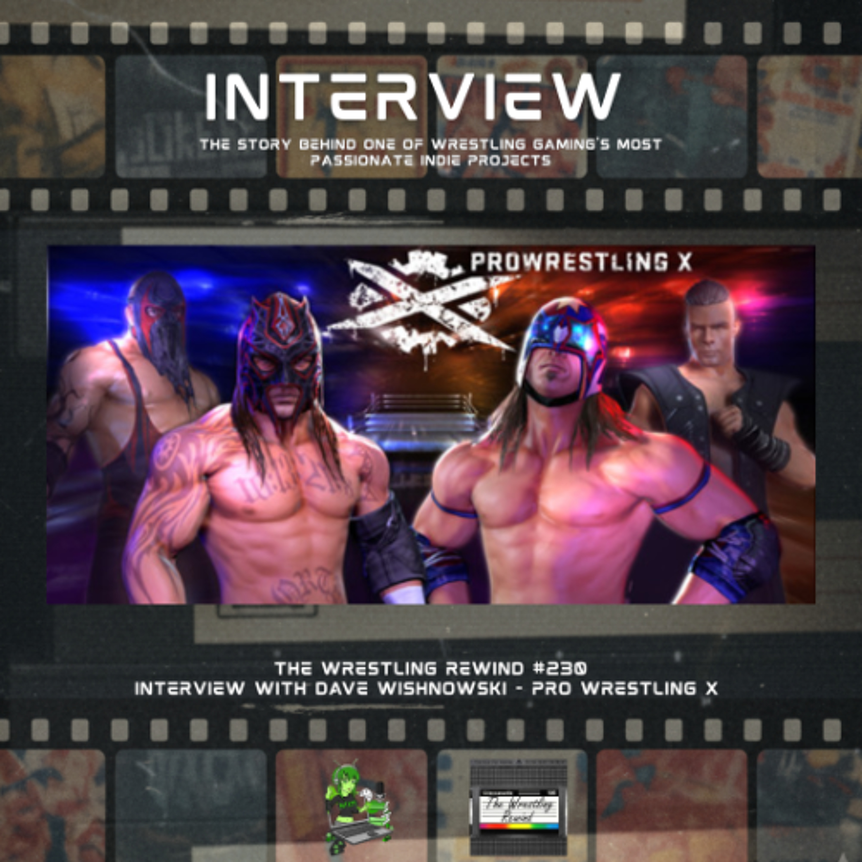 The Wrestling Rewind #230 🎙️ : Interview with Dave Wishnowski |  Pro Wrestling X episode artwork