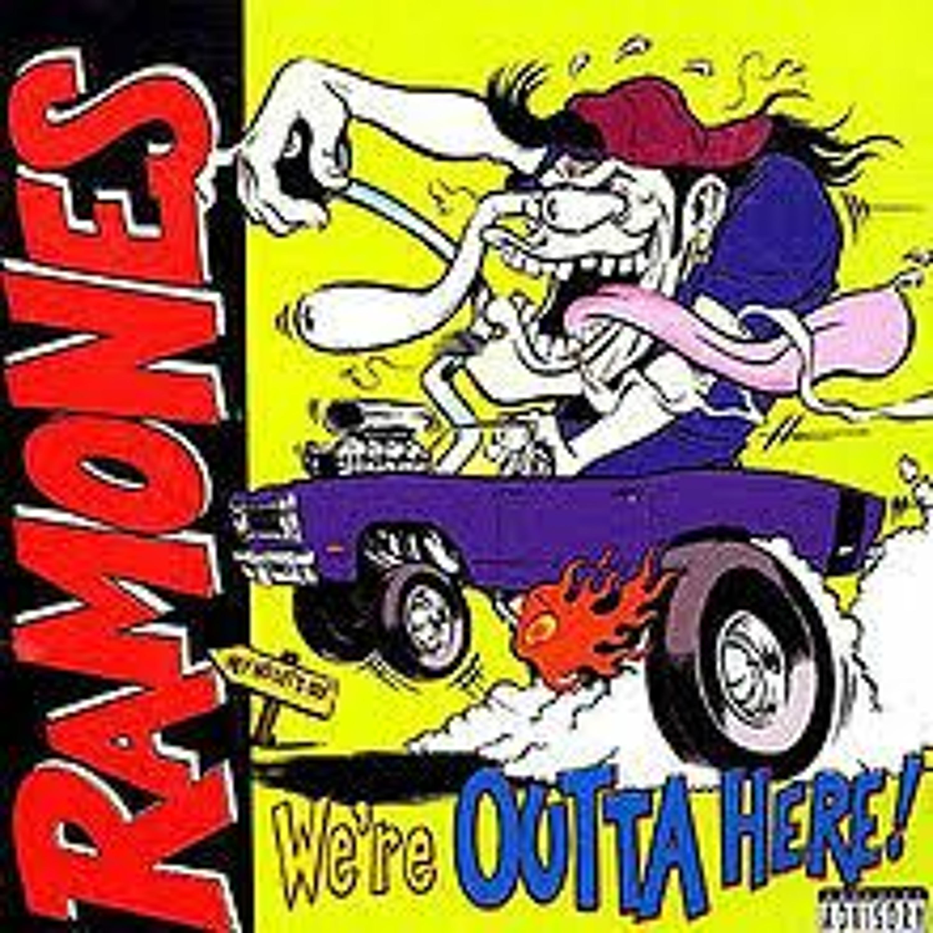 Ramones We're Outta Here is the featured album