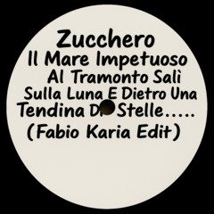 Il Mare Impetuoso Al Tramonto Salì Sulla Luna E Dietro Una Tendina Di Stelle... (Fabio Karia Edit)