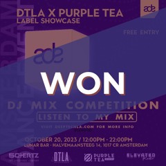 DTLA x Purple Tea Records ADE Label Showcase Event DJ MIX COMPETITION: Savio
