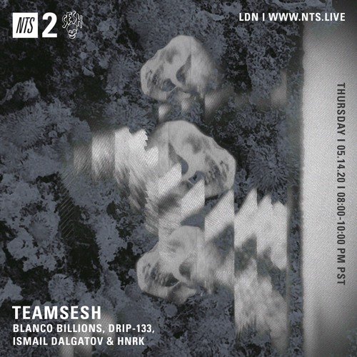 TeamSesh NTS 14th May 2020: Blanco Billions, drip-133, hnrk & Ismail Dalgatov