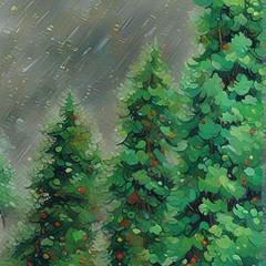 breeze in the trees