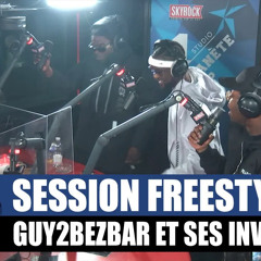 Guy2Bezbar - Session freestyle avec Gazo, Leto & Landy ! #PlanèteRap