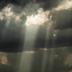 among the dark clouds you'll see a white one. it's me