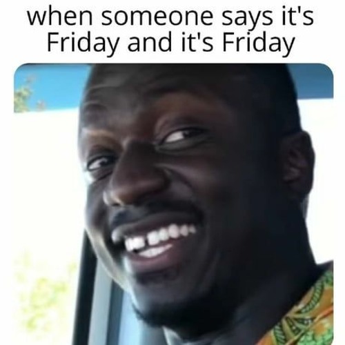 It's Friday Then...